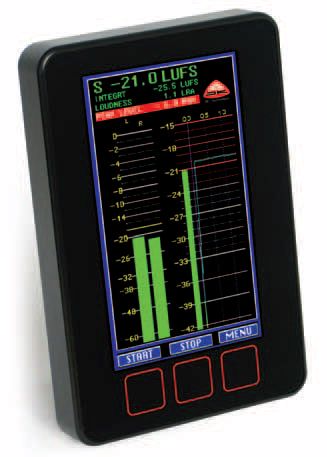DK Compact Audio Loudness Meter Isometric